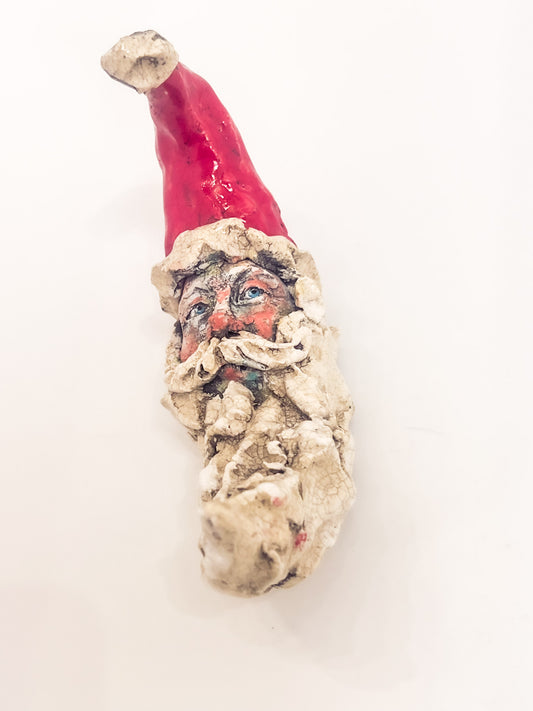 Santa Moon Sculpture