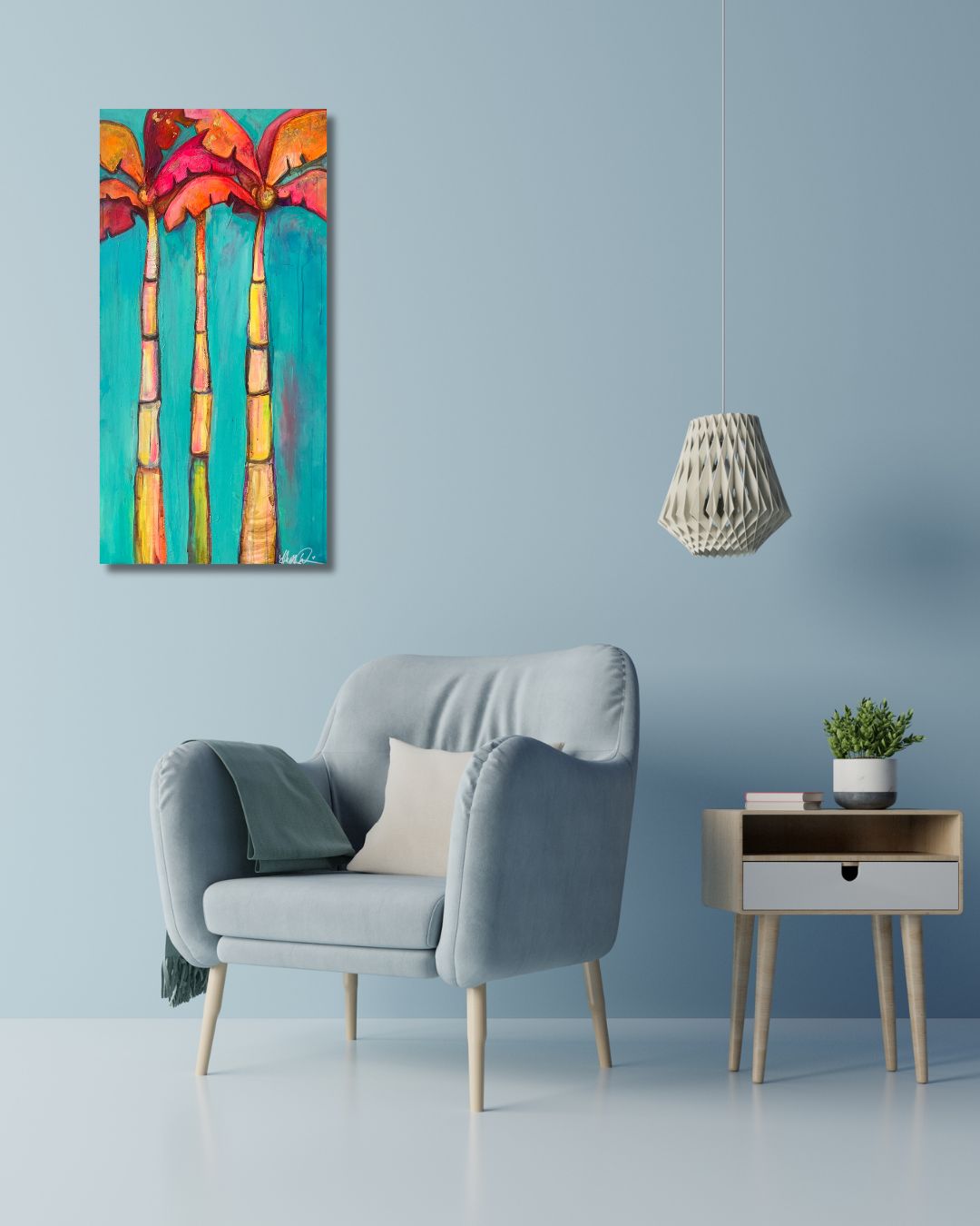 Fruit Stripe Palms II