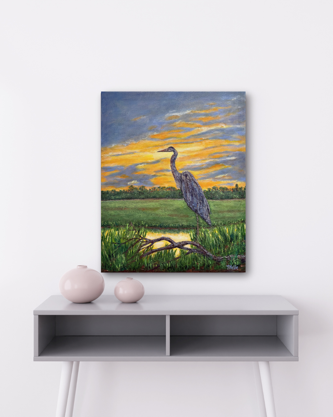 Where The Heron Stands