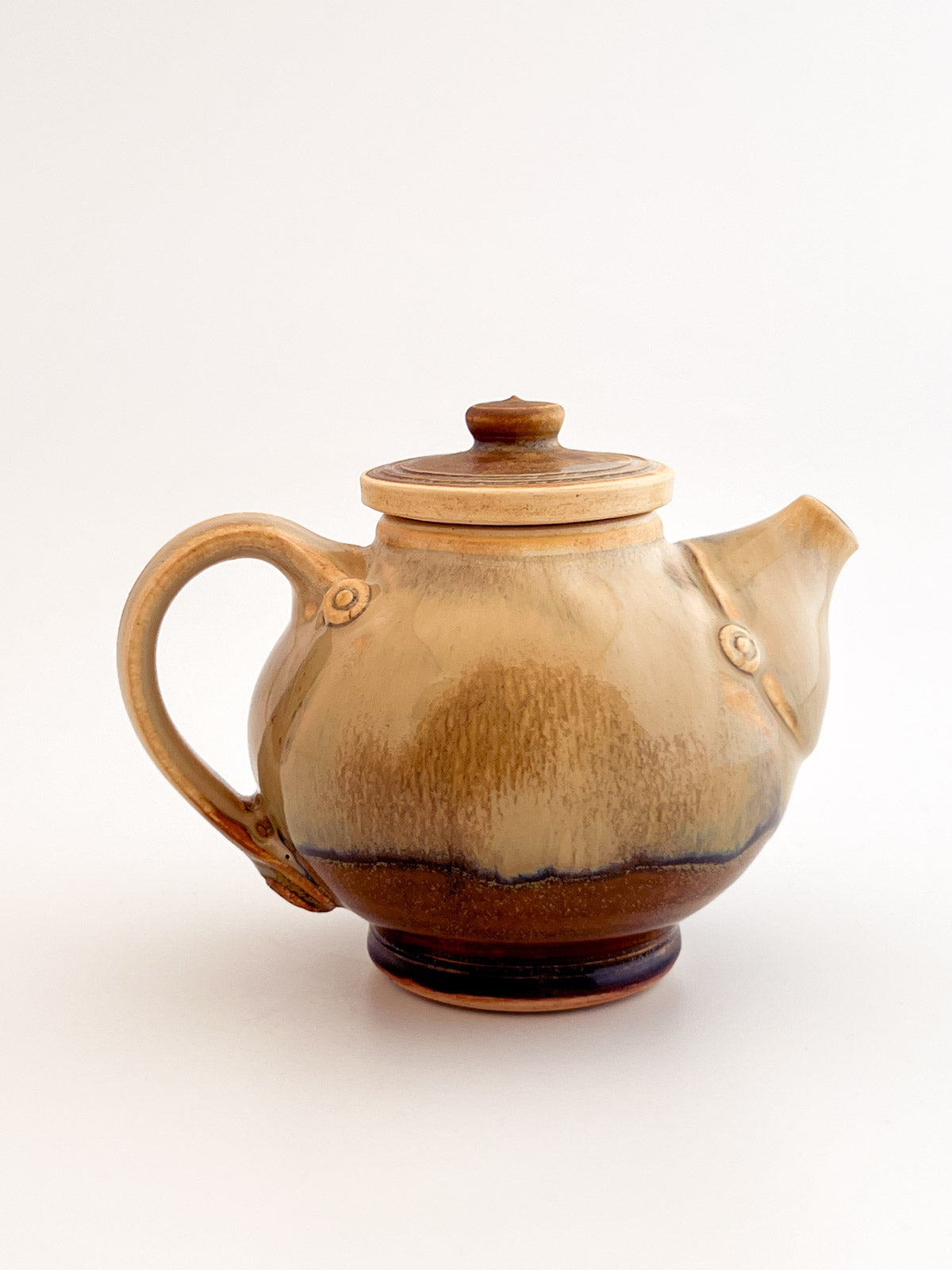 Iron Yellow Teapot