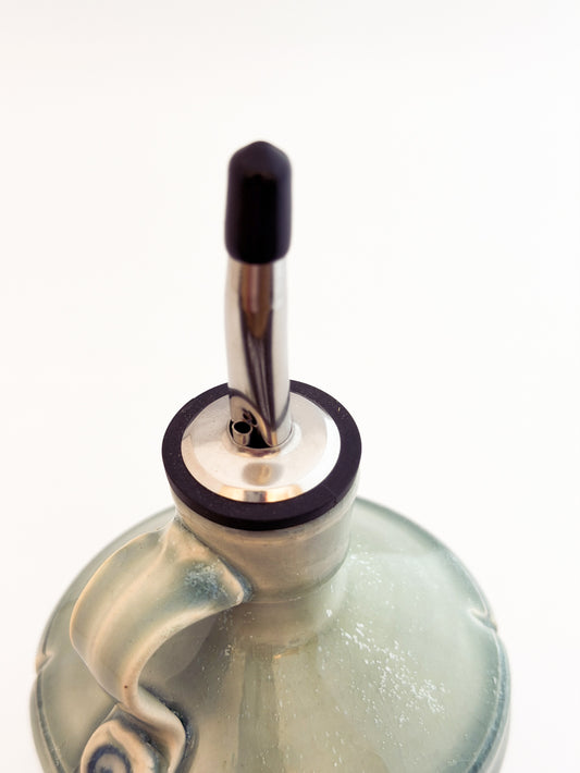 Blue Olive Oil Dispenser