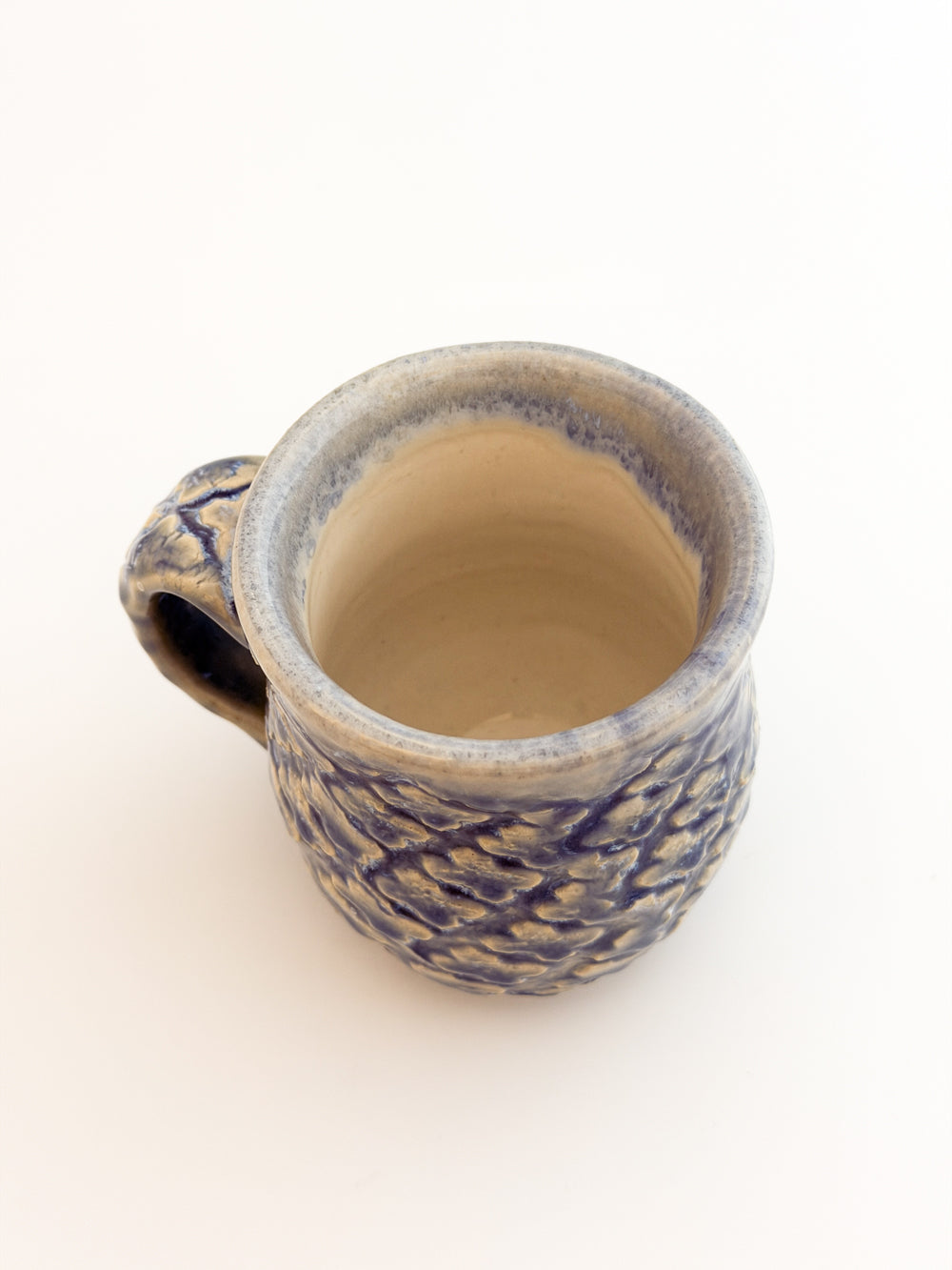 Purple Rosette Mug