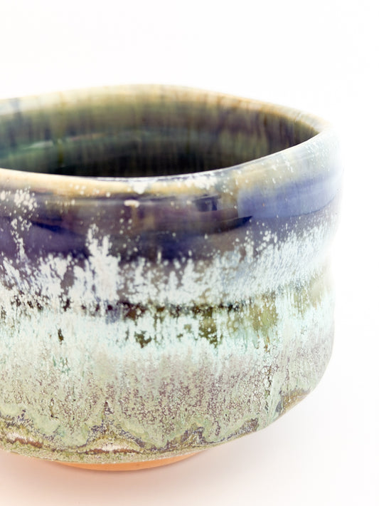 Blue Matte Tea Bowl