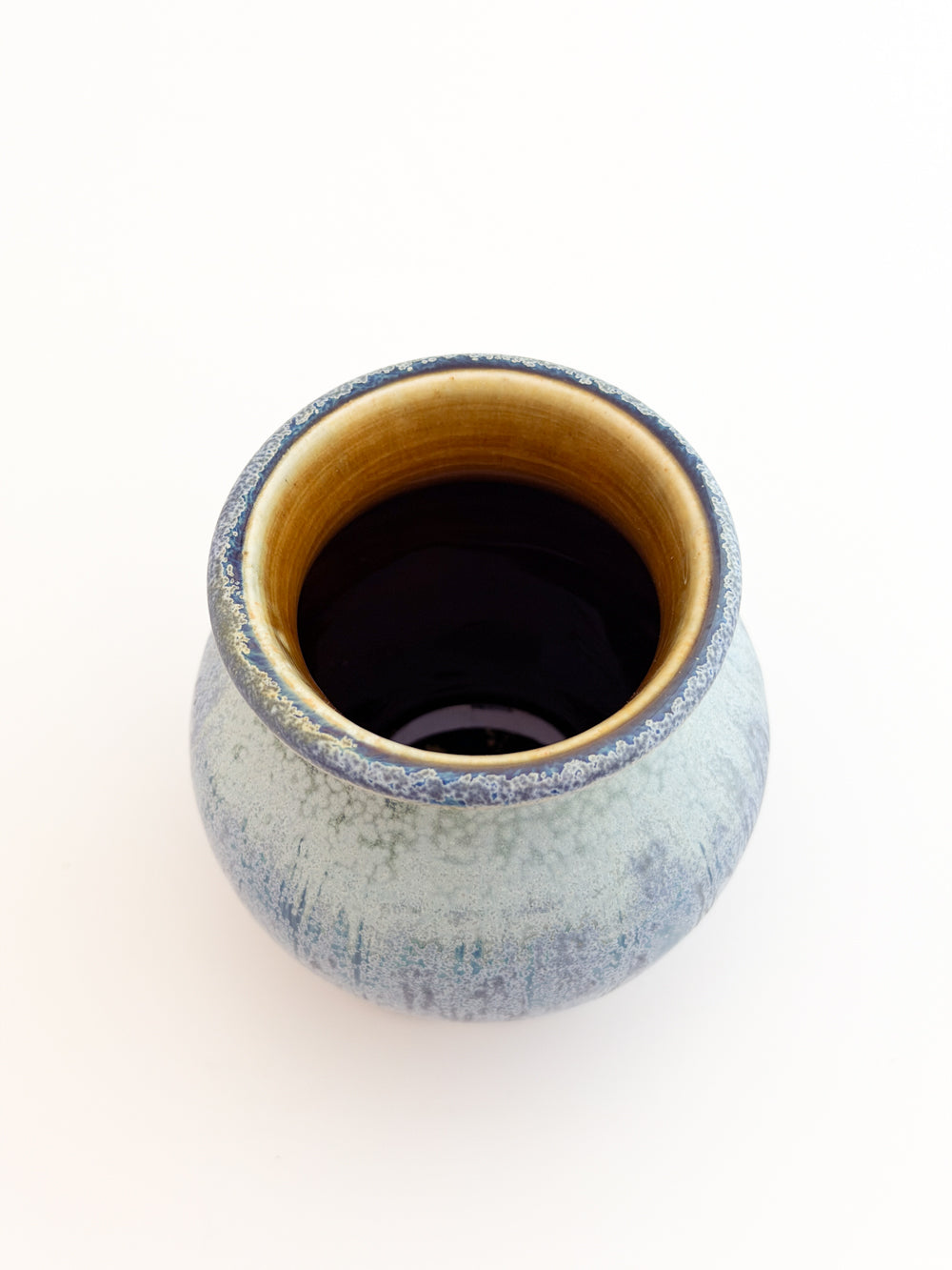 Copper Blue Vase
