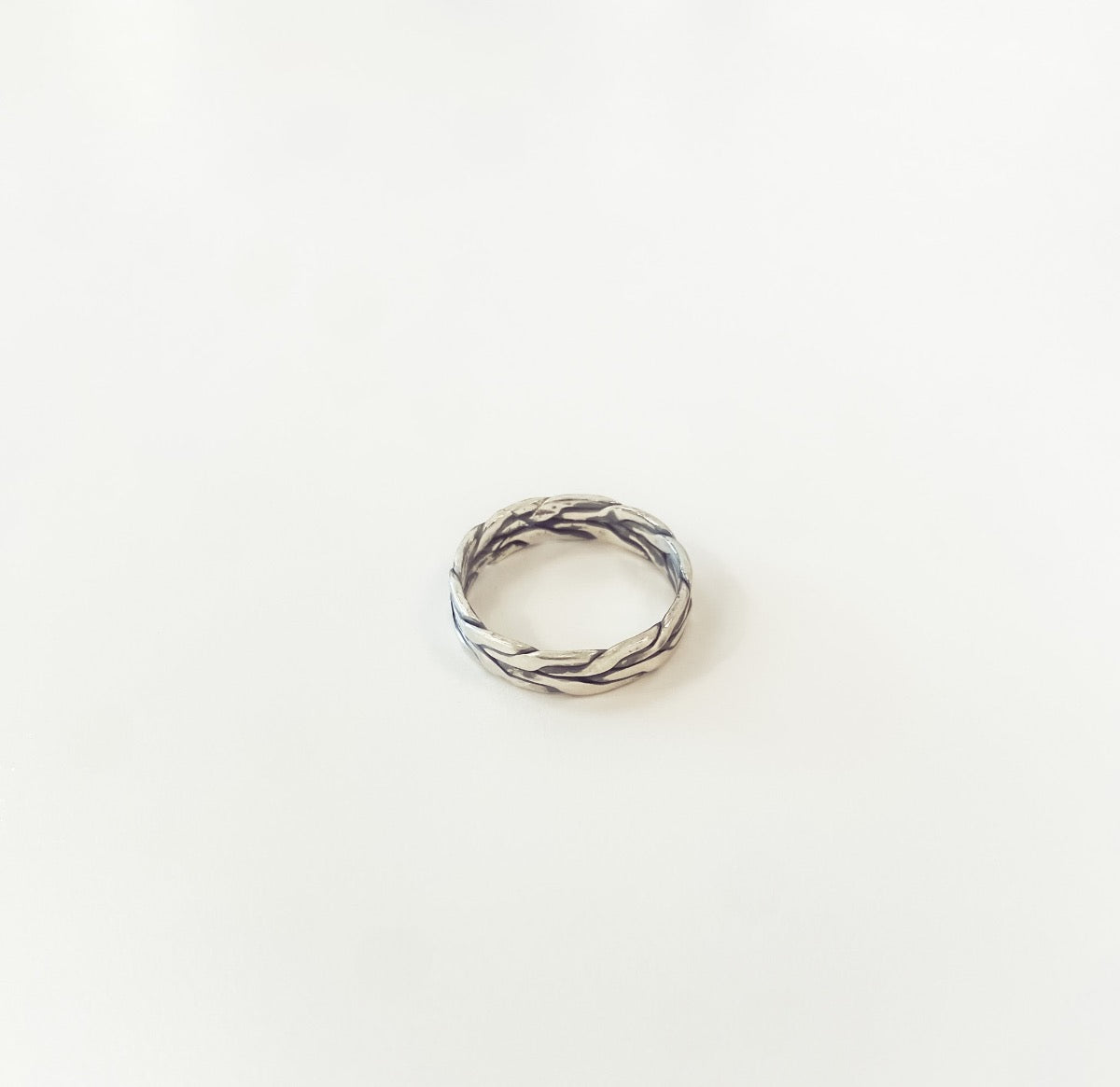 Double Rope unisex Ring