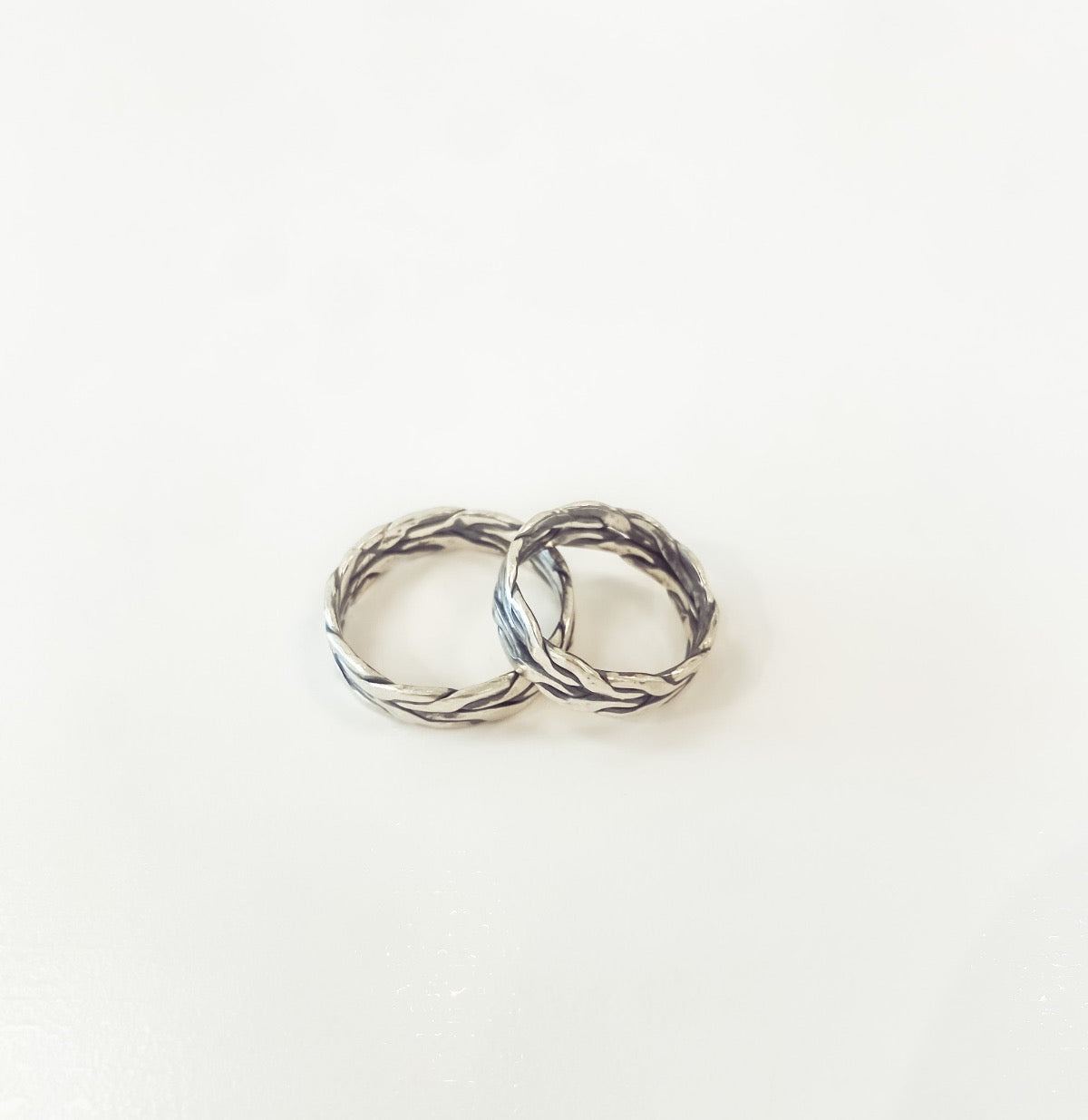 Double Rope unisex Ring