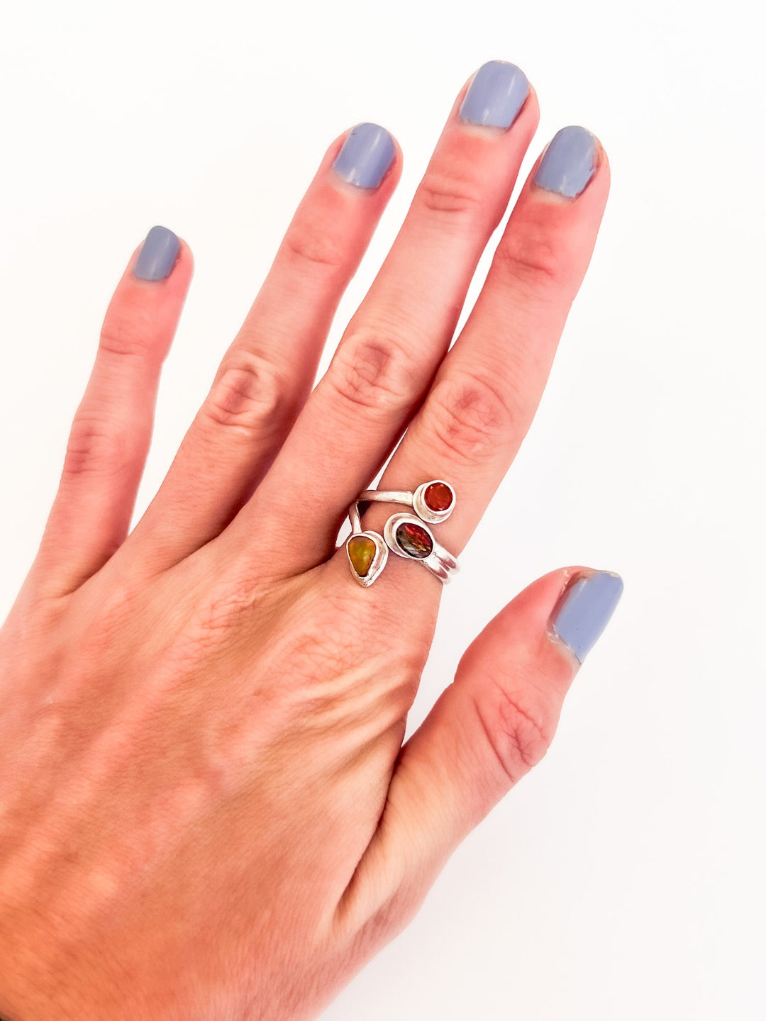 Mexican Fire Opal Ring