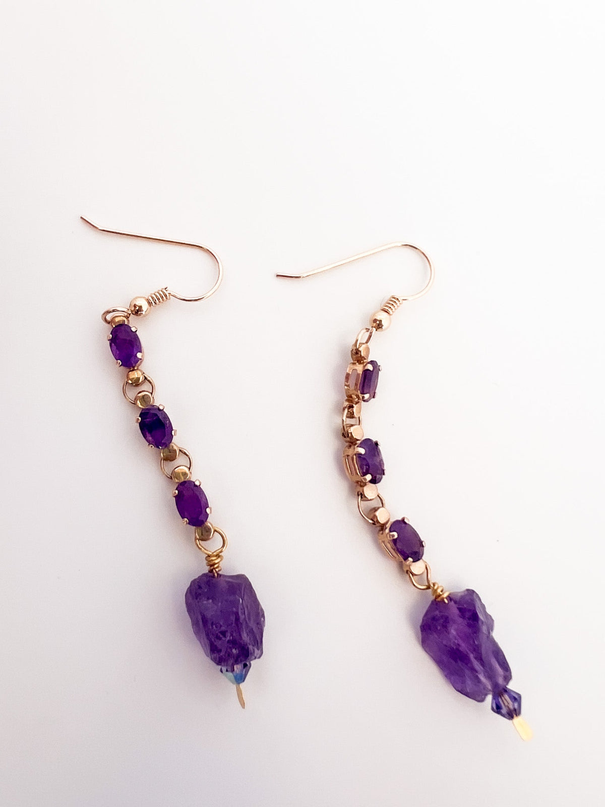 Amethyst Dangle Earrings