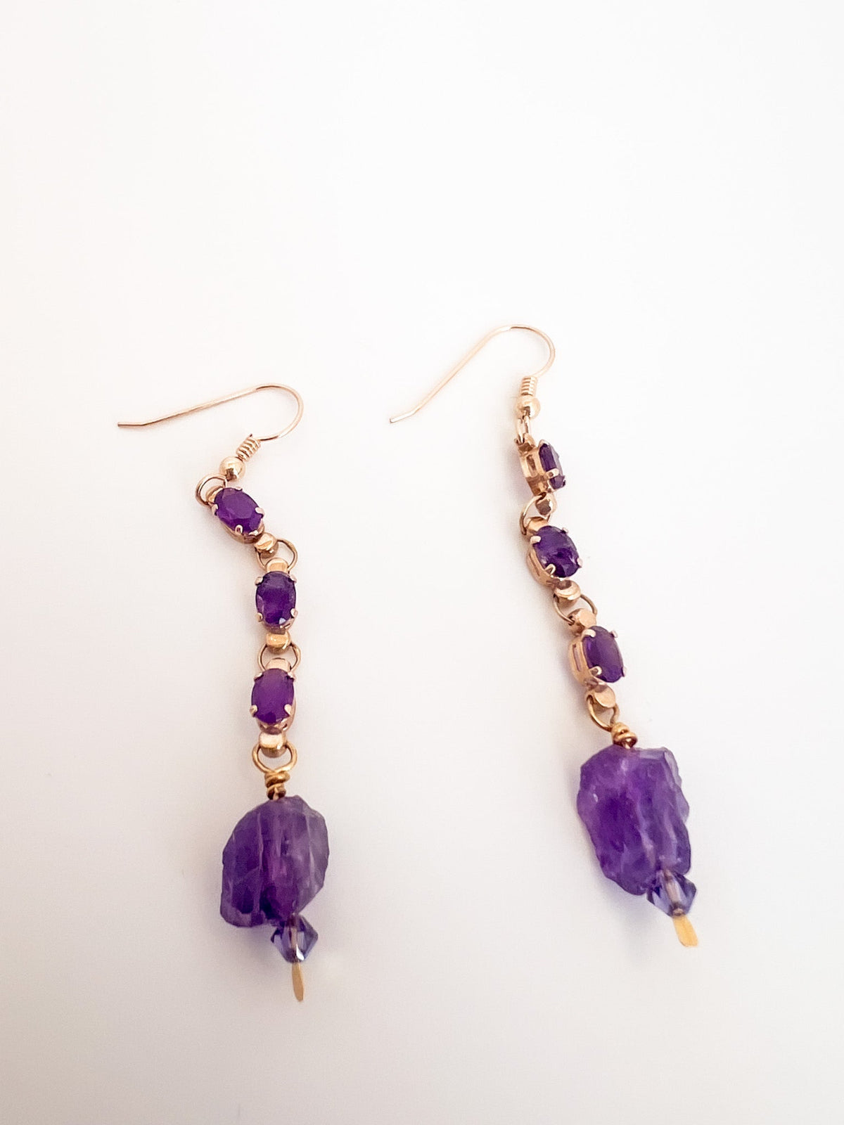 Amethyst Dangle Earrings