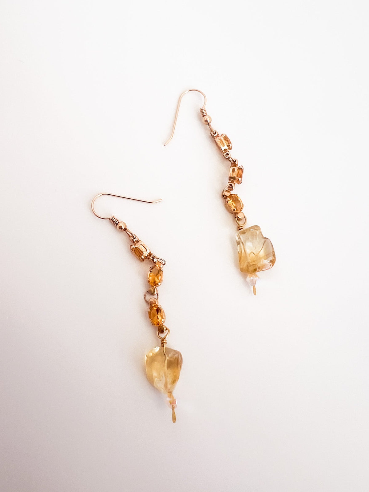 Citrine Dangle Earrings