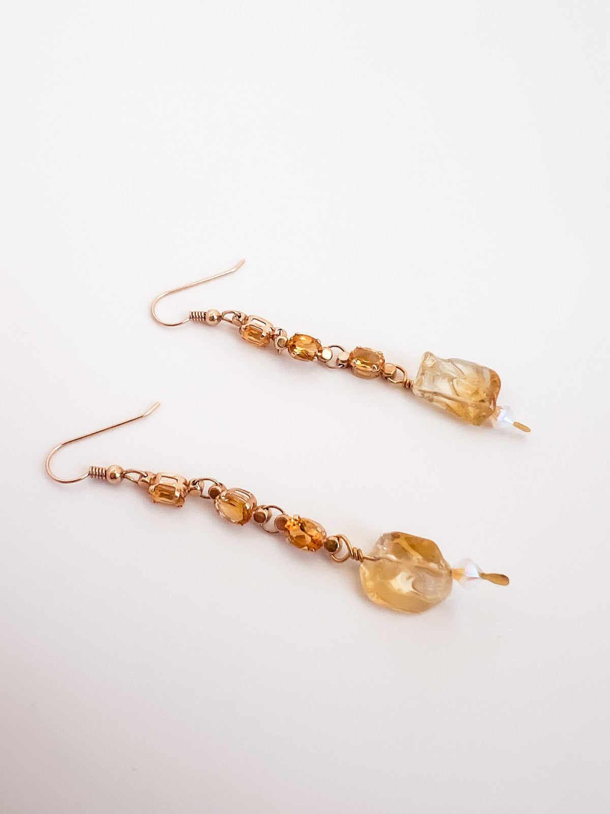 Citrine Dangle Earrings
