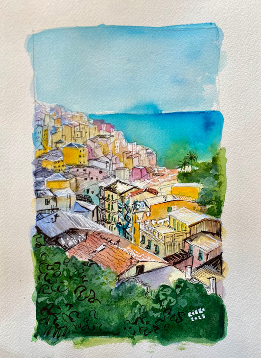 Cinque Terre Skyline