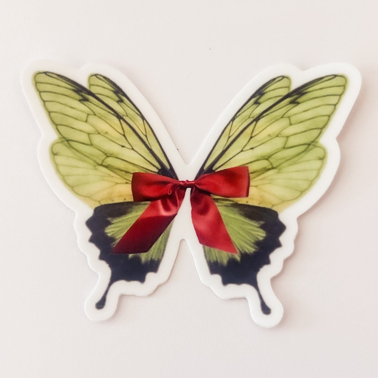 Bow Butterfly Sticker