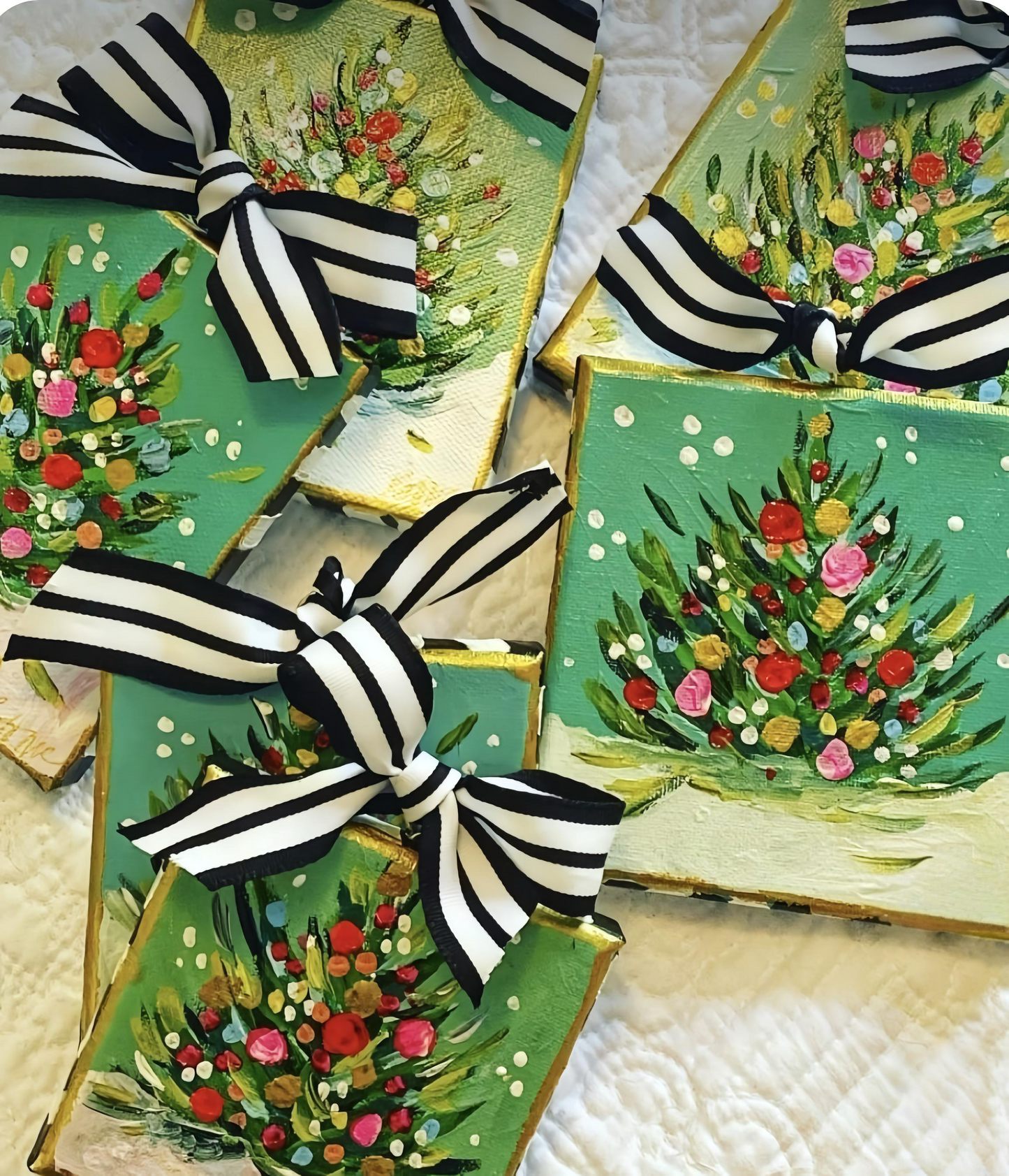 Holiday Paint & Sip Class with Heather Wolynic