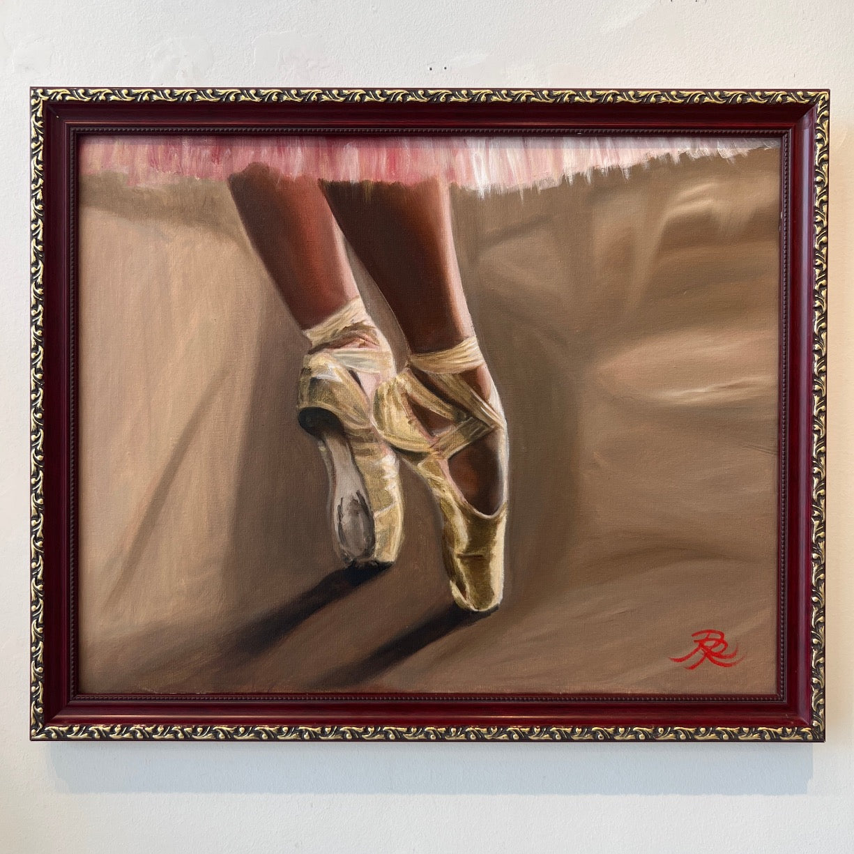 Ballerina in Point