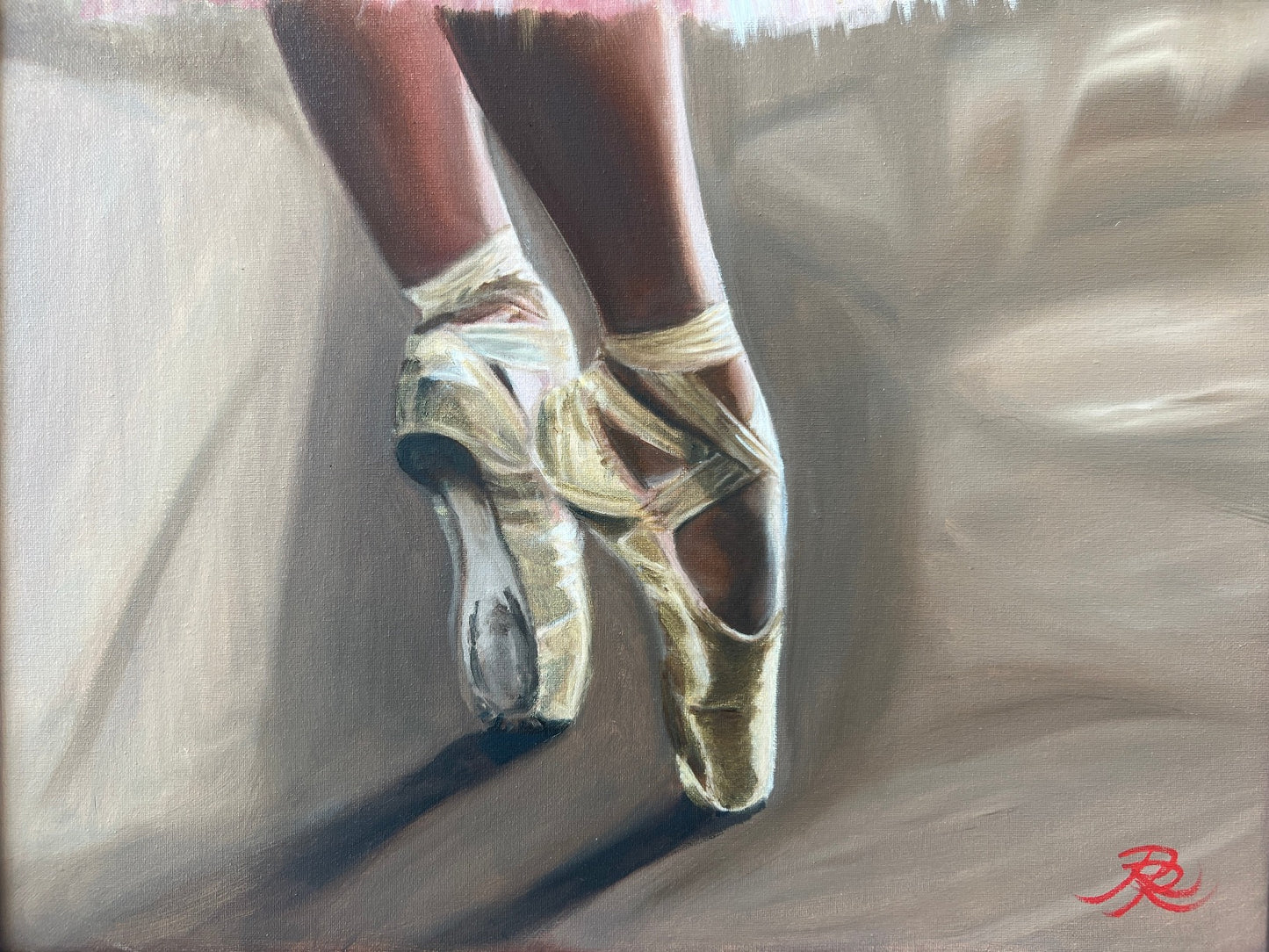 Ballerina in Point