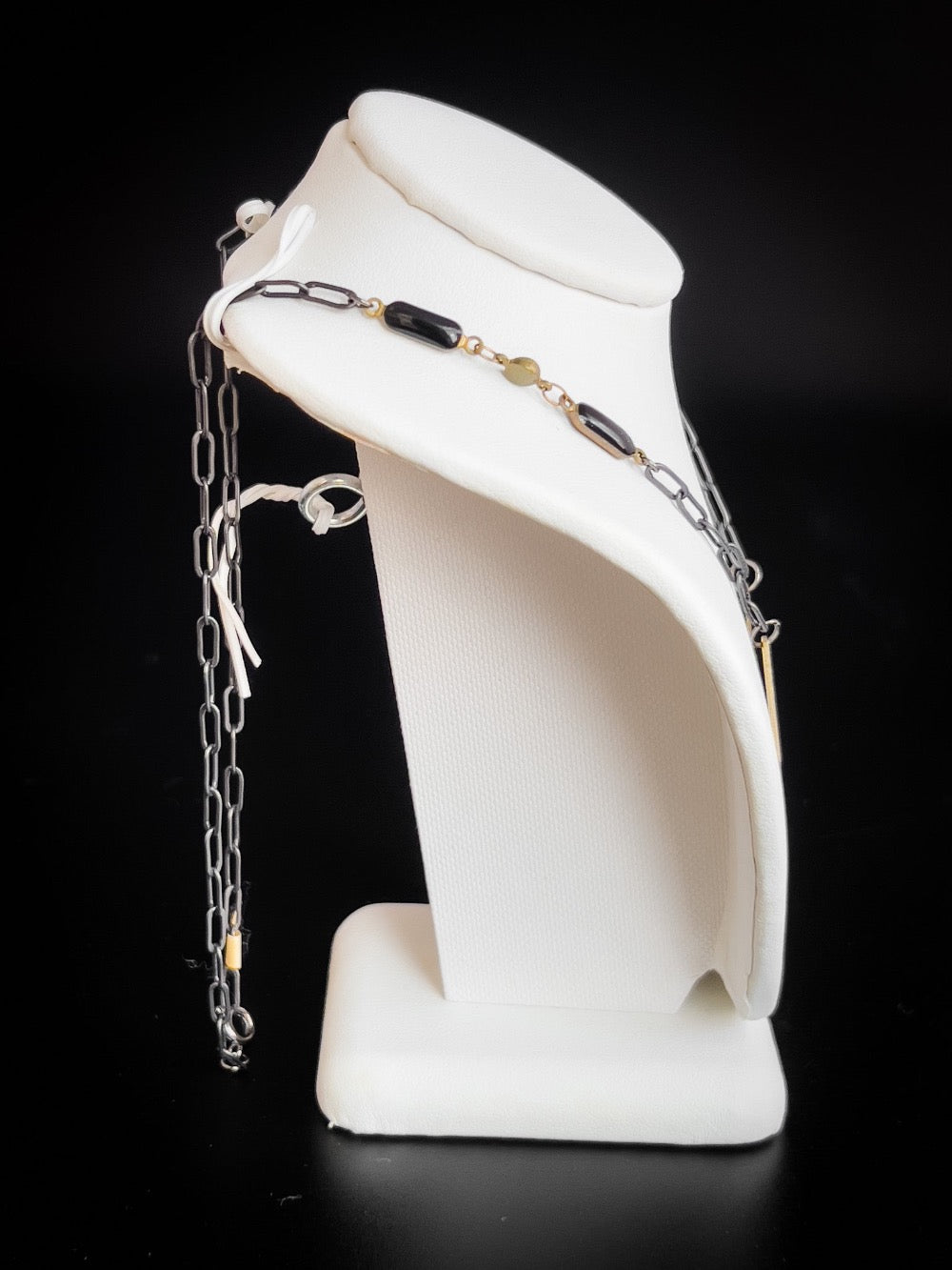 Open Hexagon Necklace