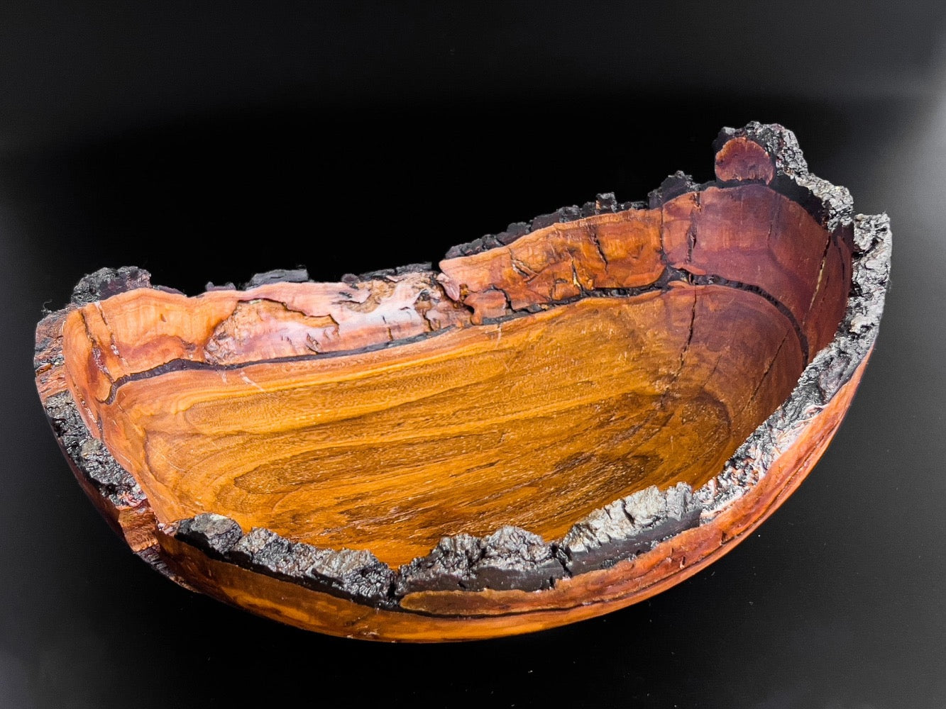 Natural Edge Bowl - Dark