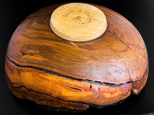 Natural Edge Bowl - Dark