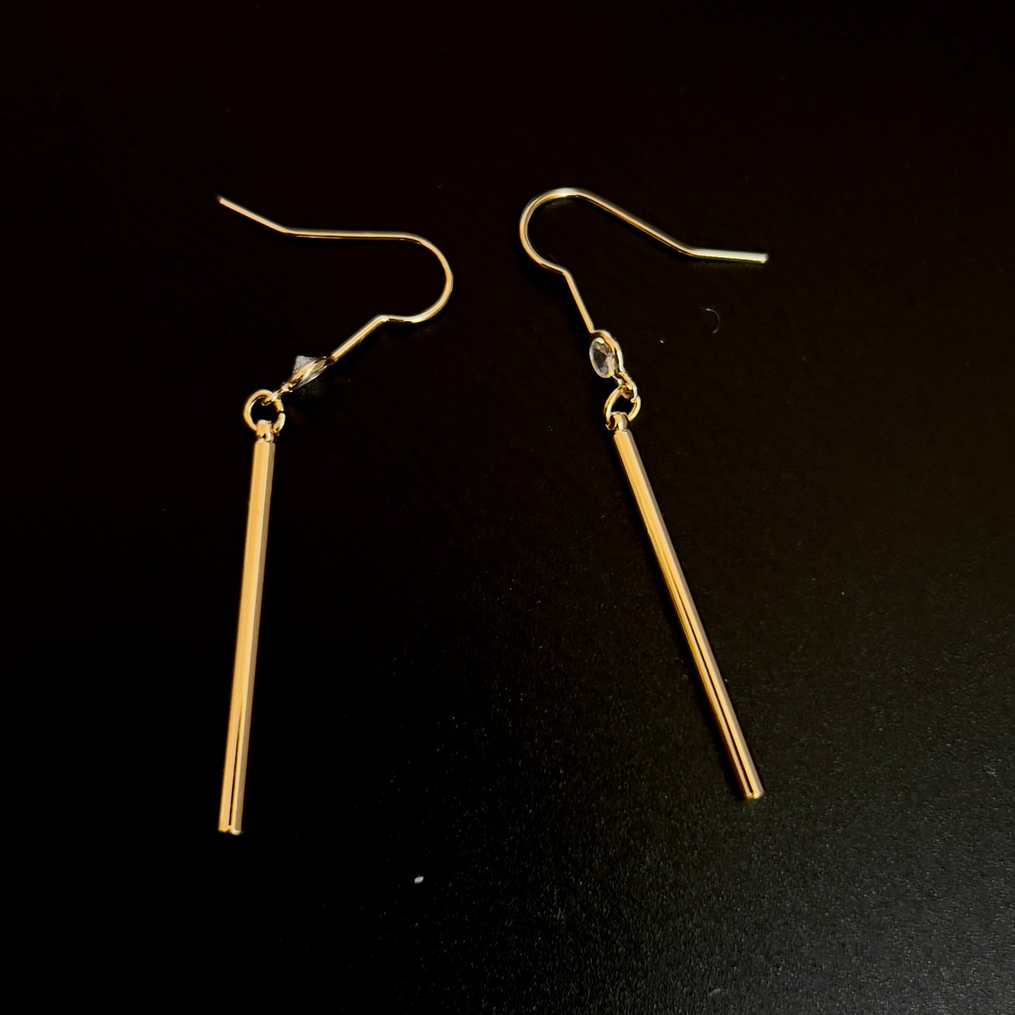 Minimalist Cubic Zirconia Earrings