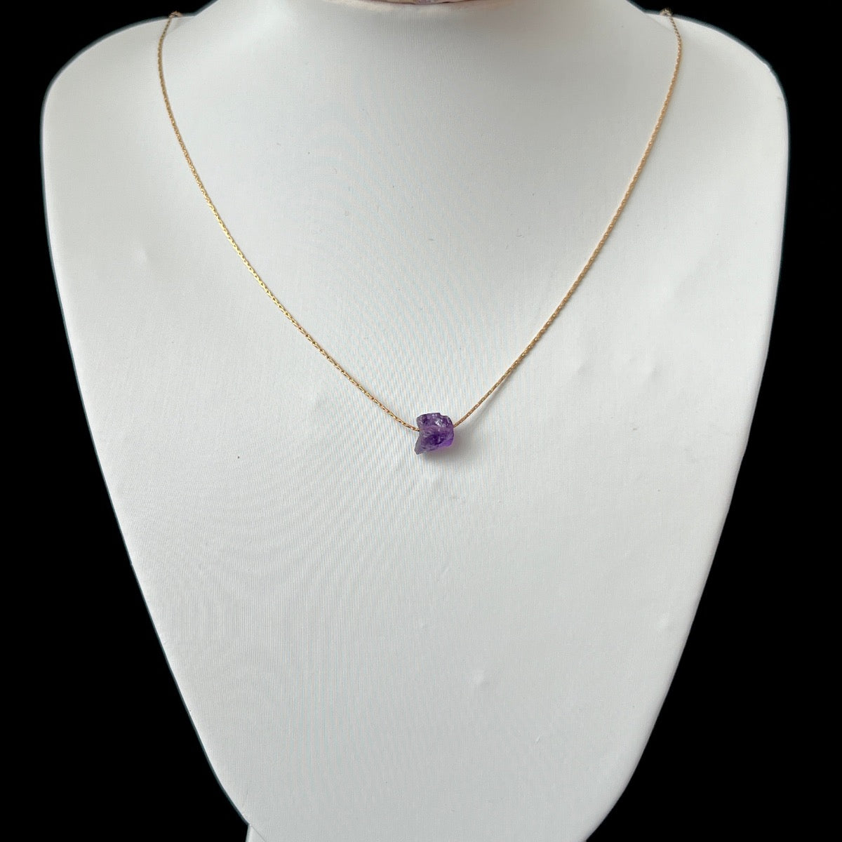 Purple Amethyst Necklace