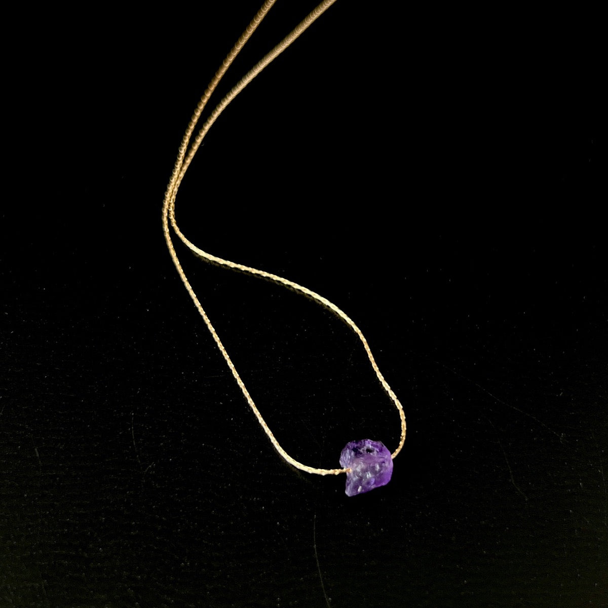 Purple Amethyst Necklace