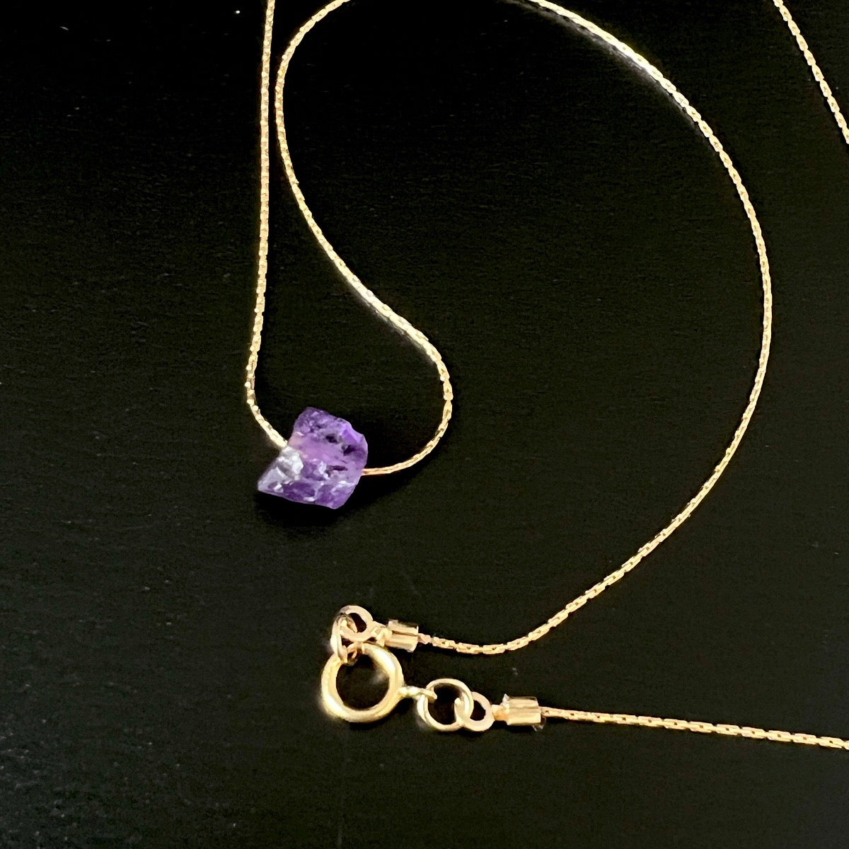 Purple Amethyst Necklace