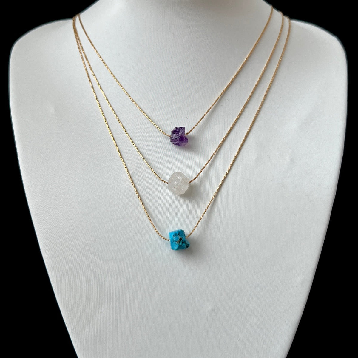 Purple Amethyst Necklace