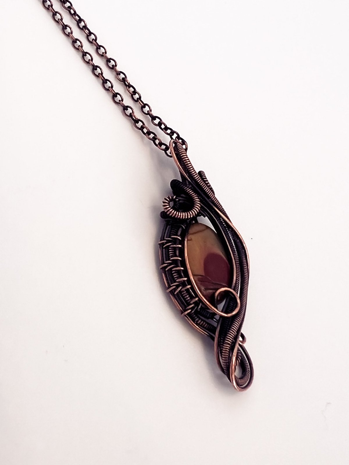 Picasso Jasper Copper Necklace