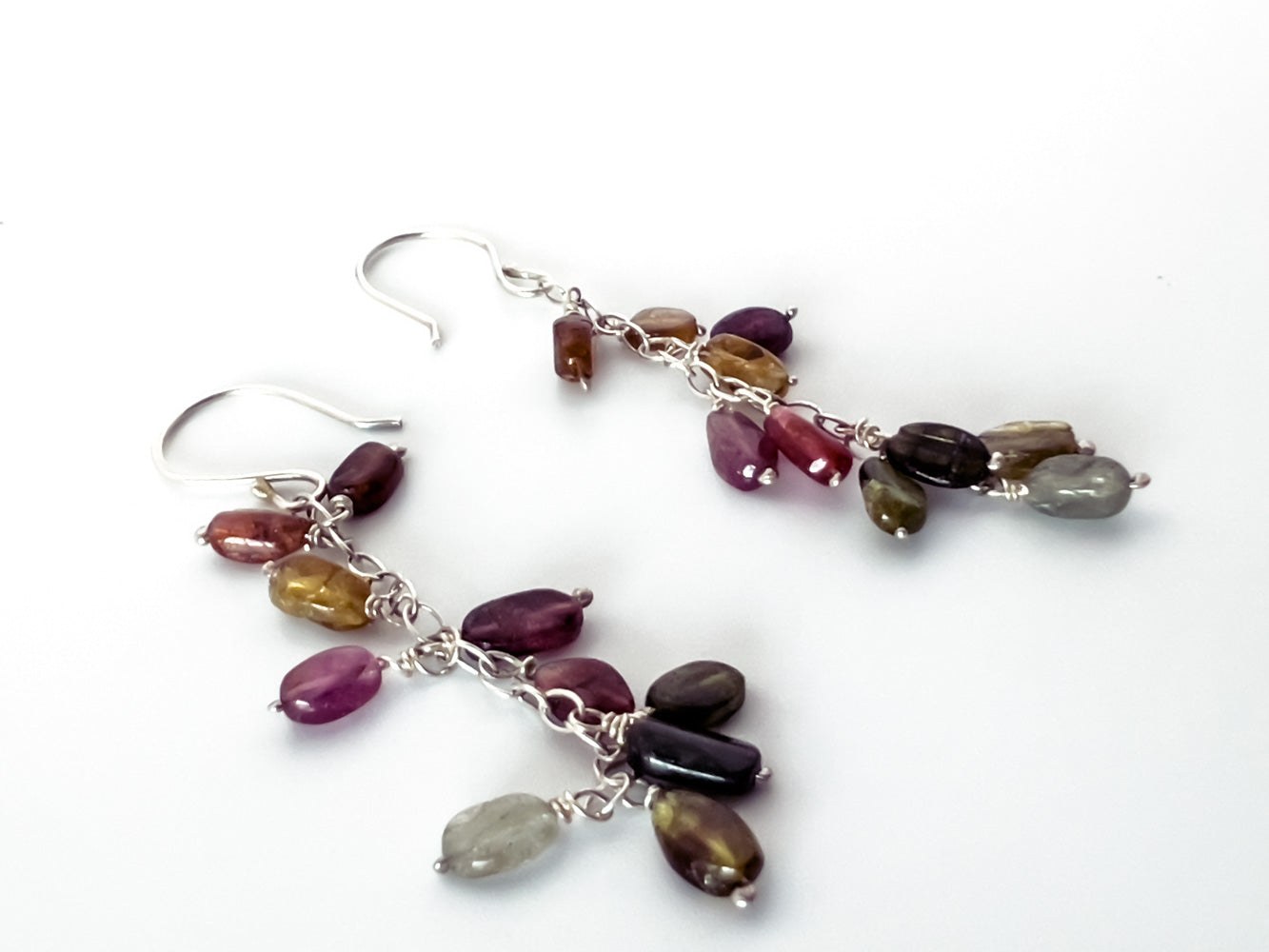 Mulit-color Tourmaline Earrings
