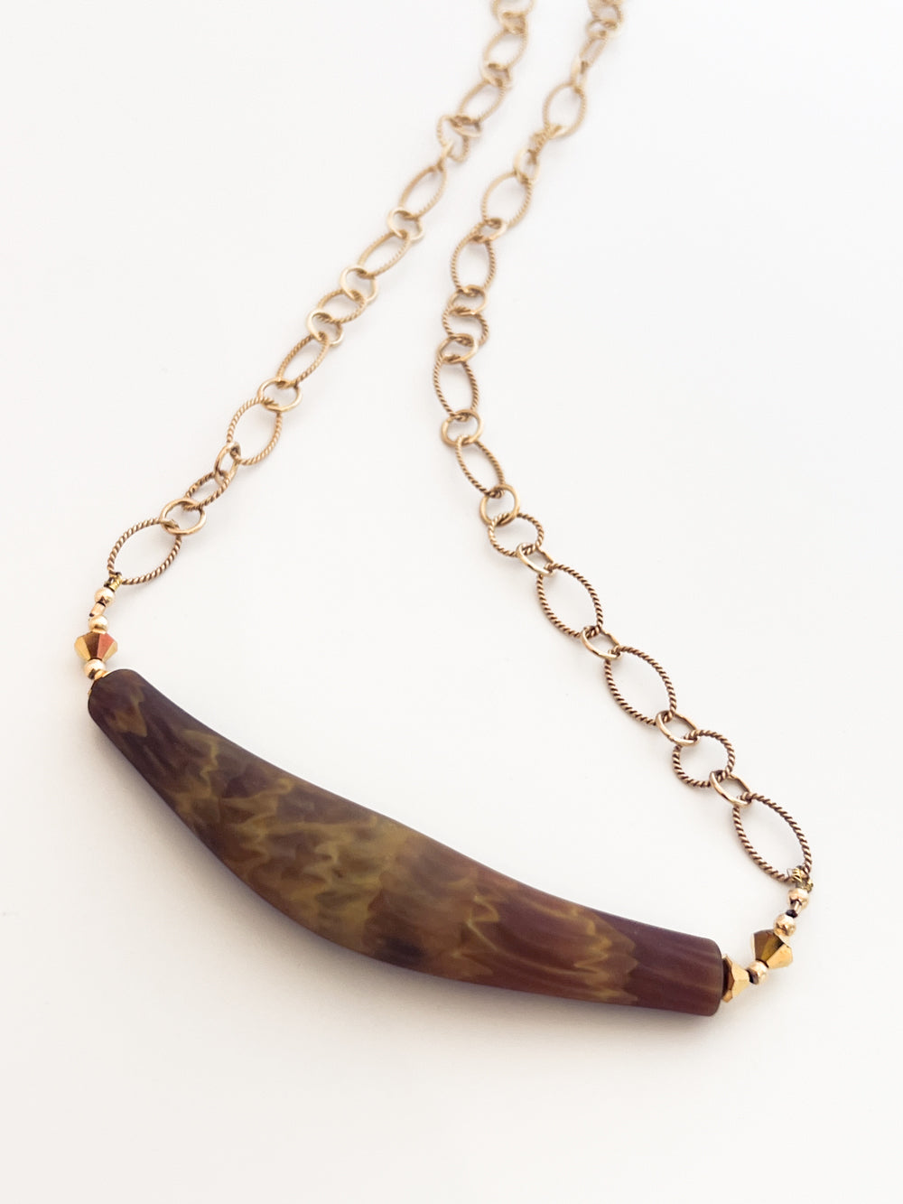 Handcrafted Clay Bead Necklace