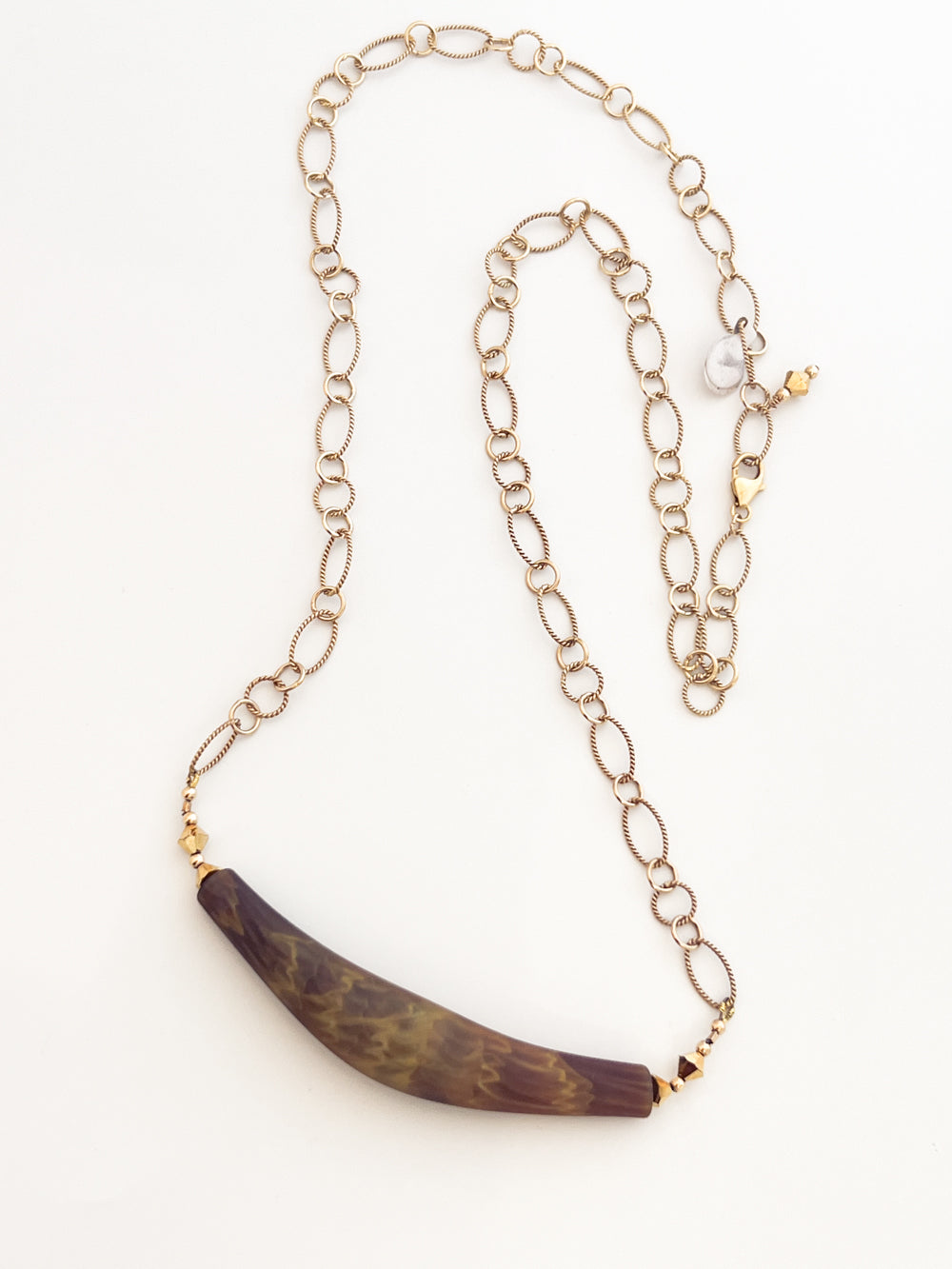 Handcrafted Clay Bead Necklace