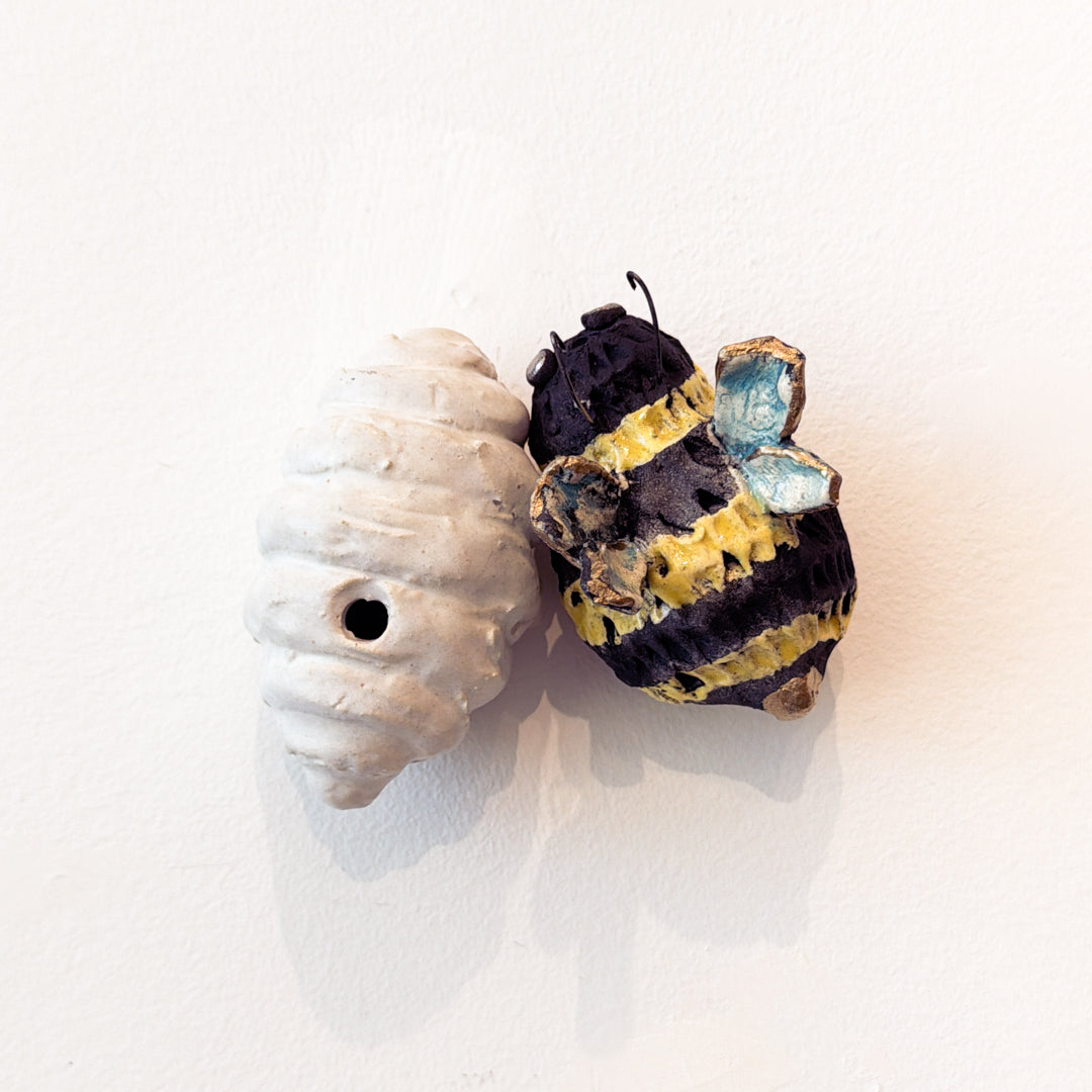 Bees + Hive Sculptures