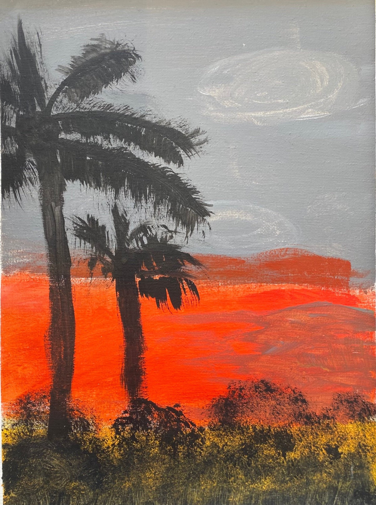 Sunset in the Palms