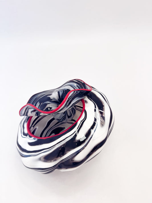 5 Piece Set of Glass Nesting Vessels