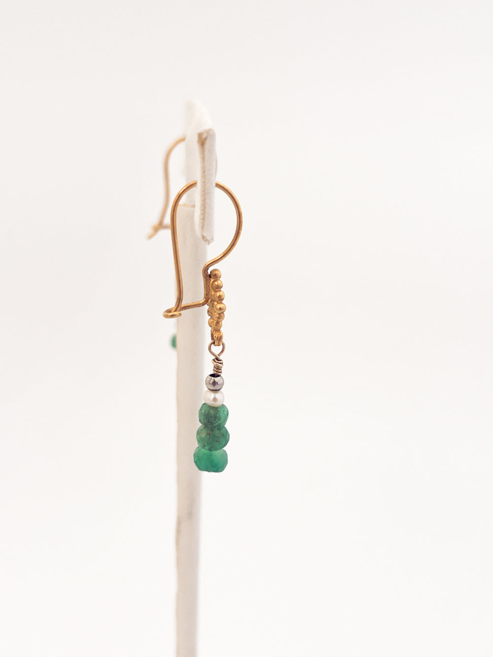 Emerald Drop Earrings