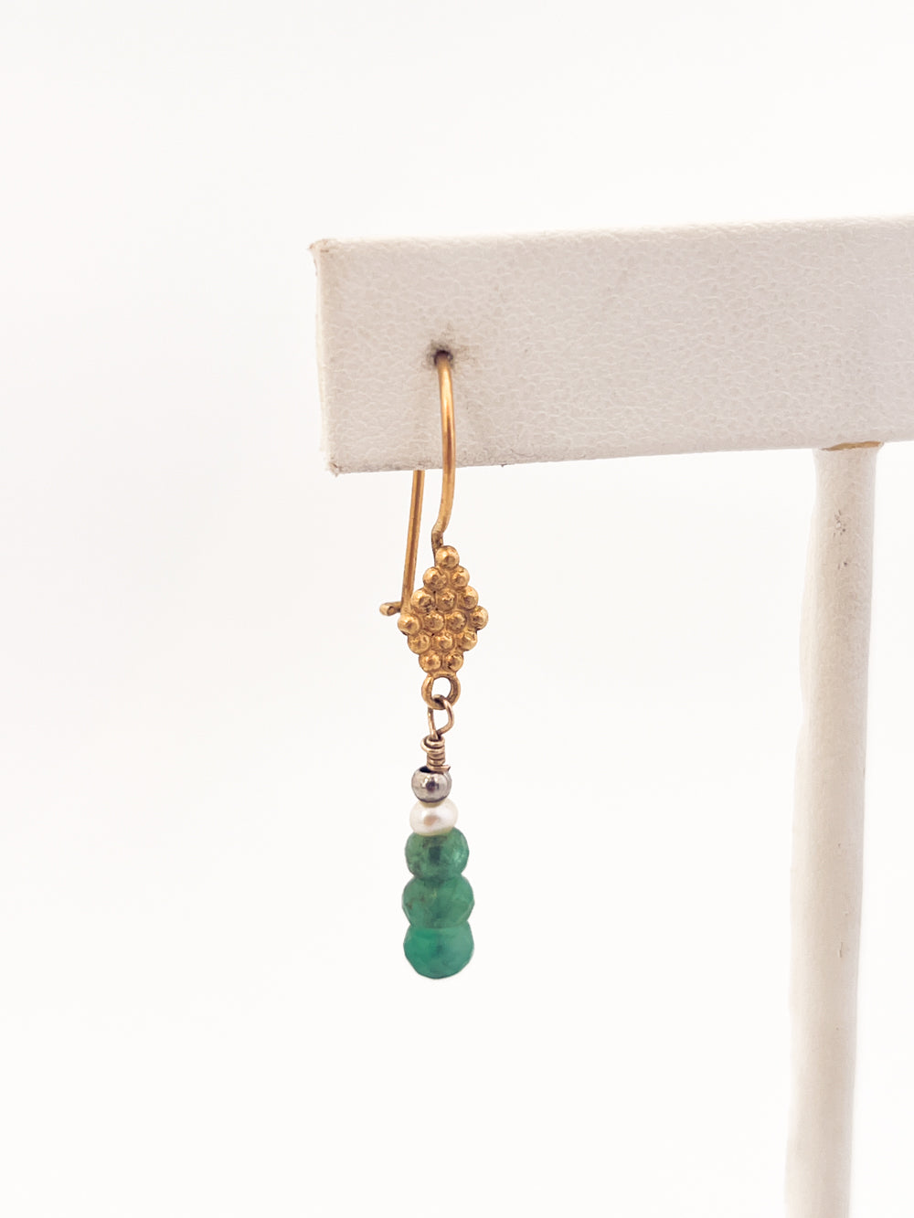 Emerald Drop Earrings