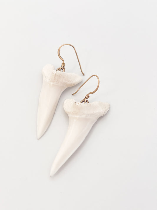 Mako Shark Earrings