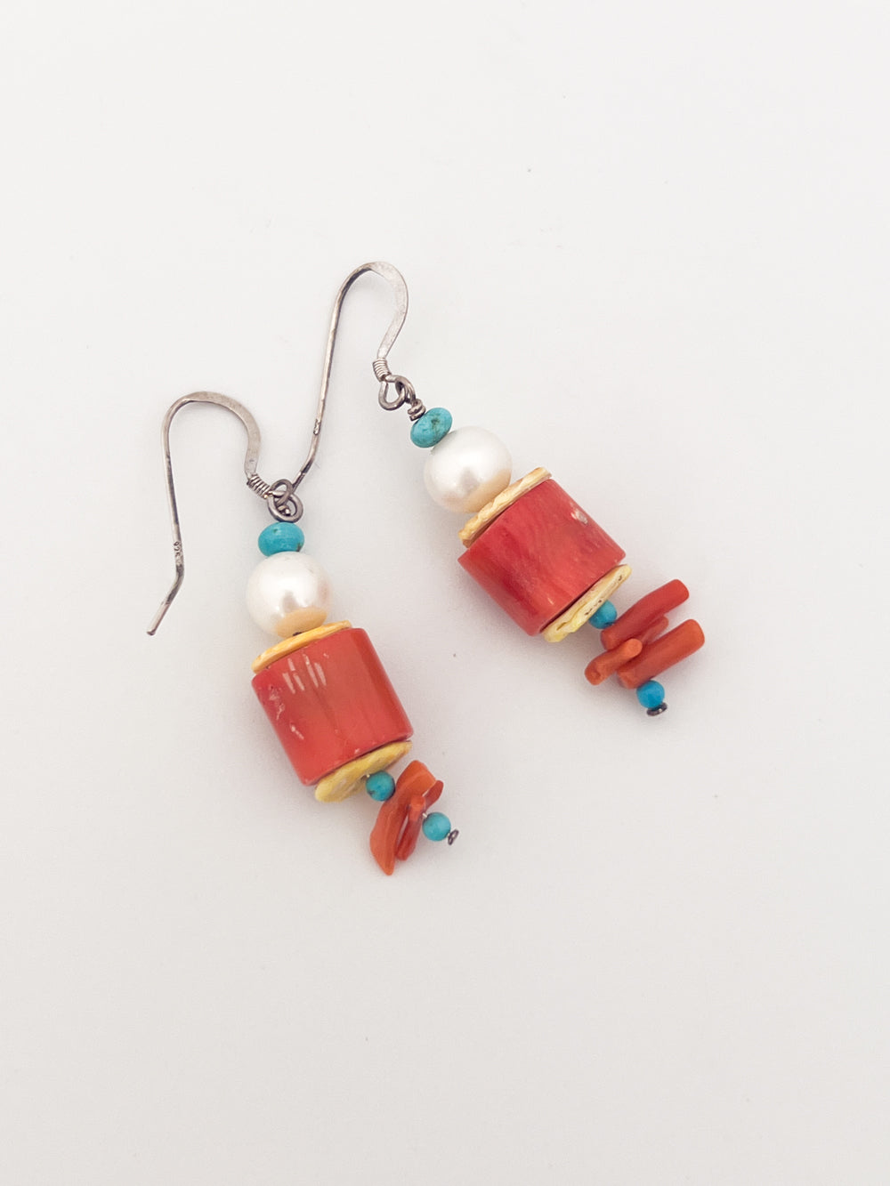 Coral Earrings
