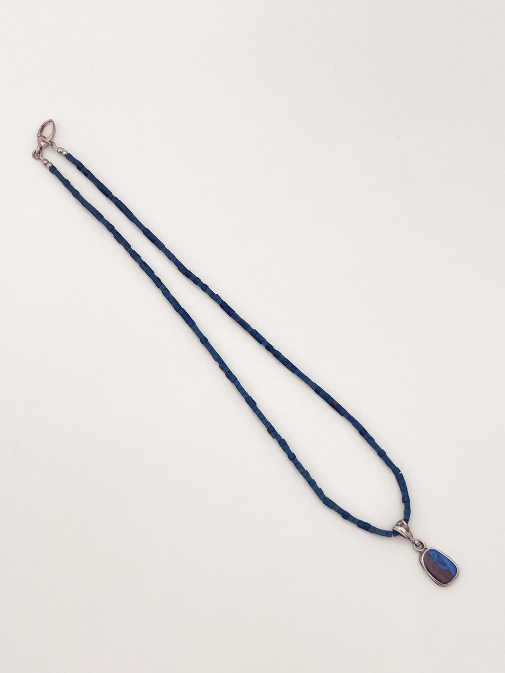 Australian Boulder opal pendant with matching Necklace