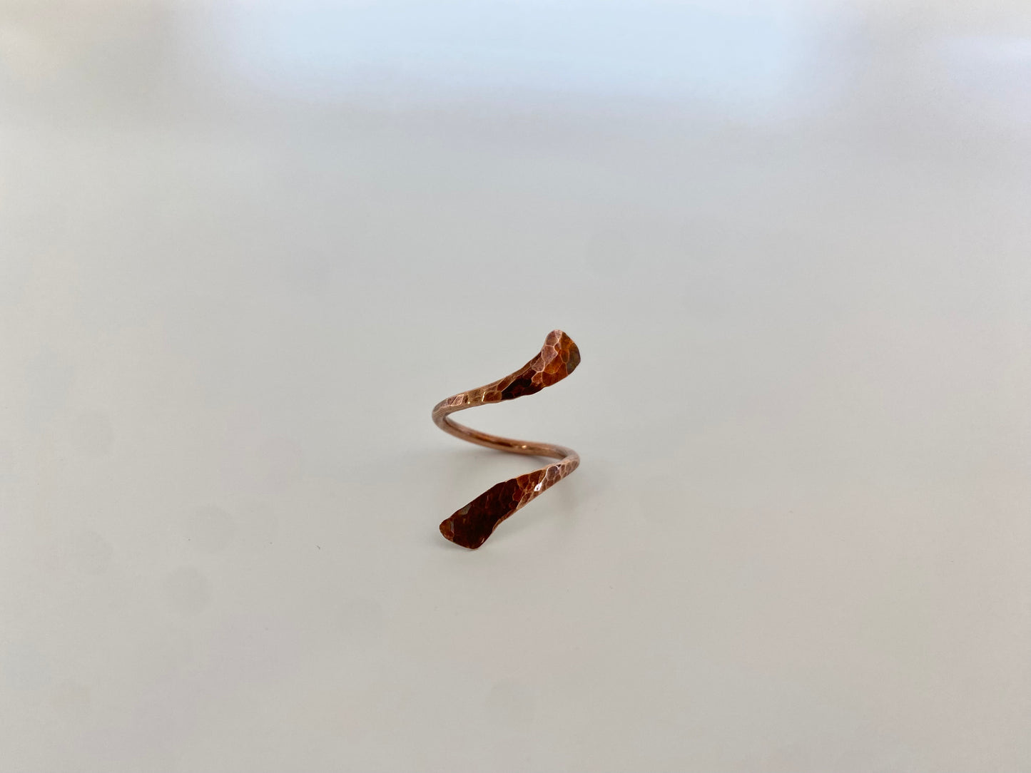 Hammered Copper ring