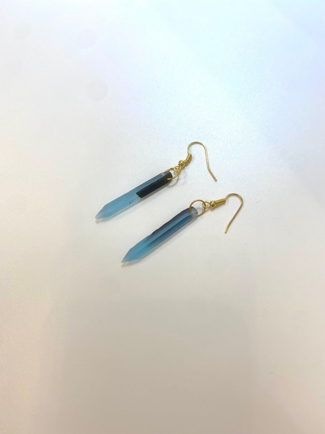 Wood and Resin Earrings