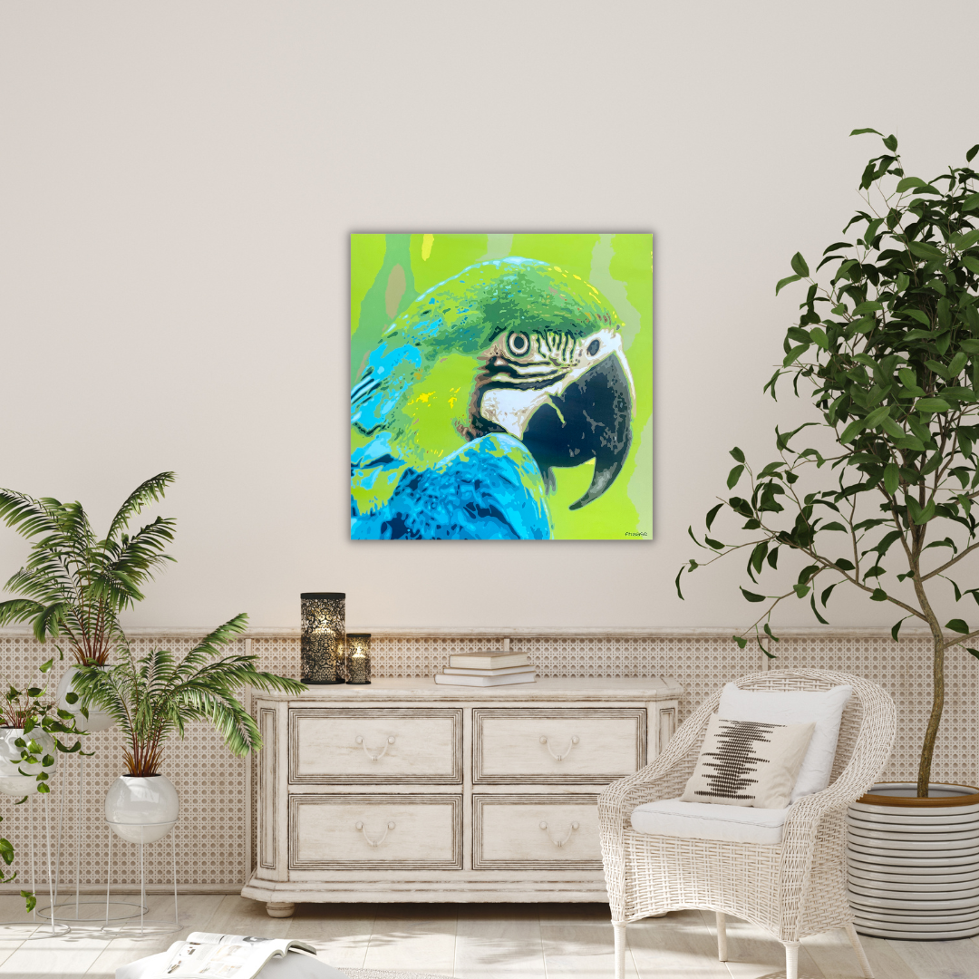 Parrot in Green