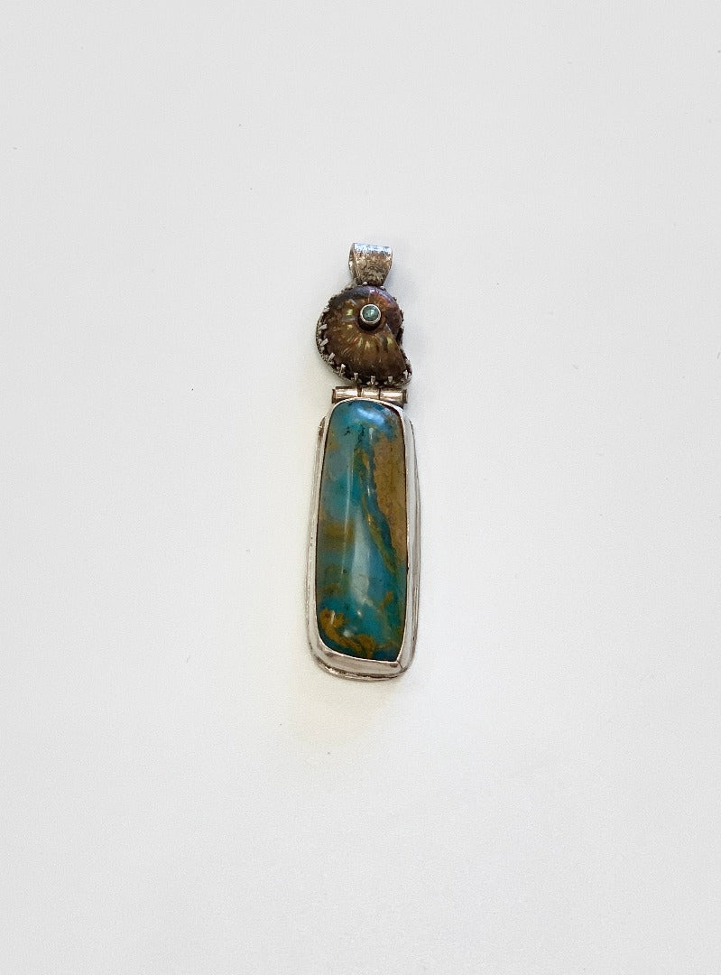 Chrysocolla Pendant