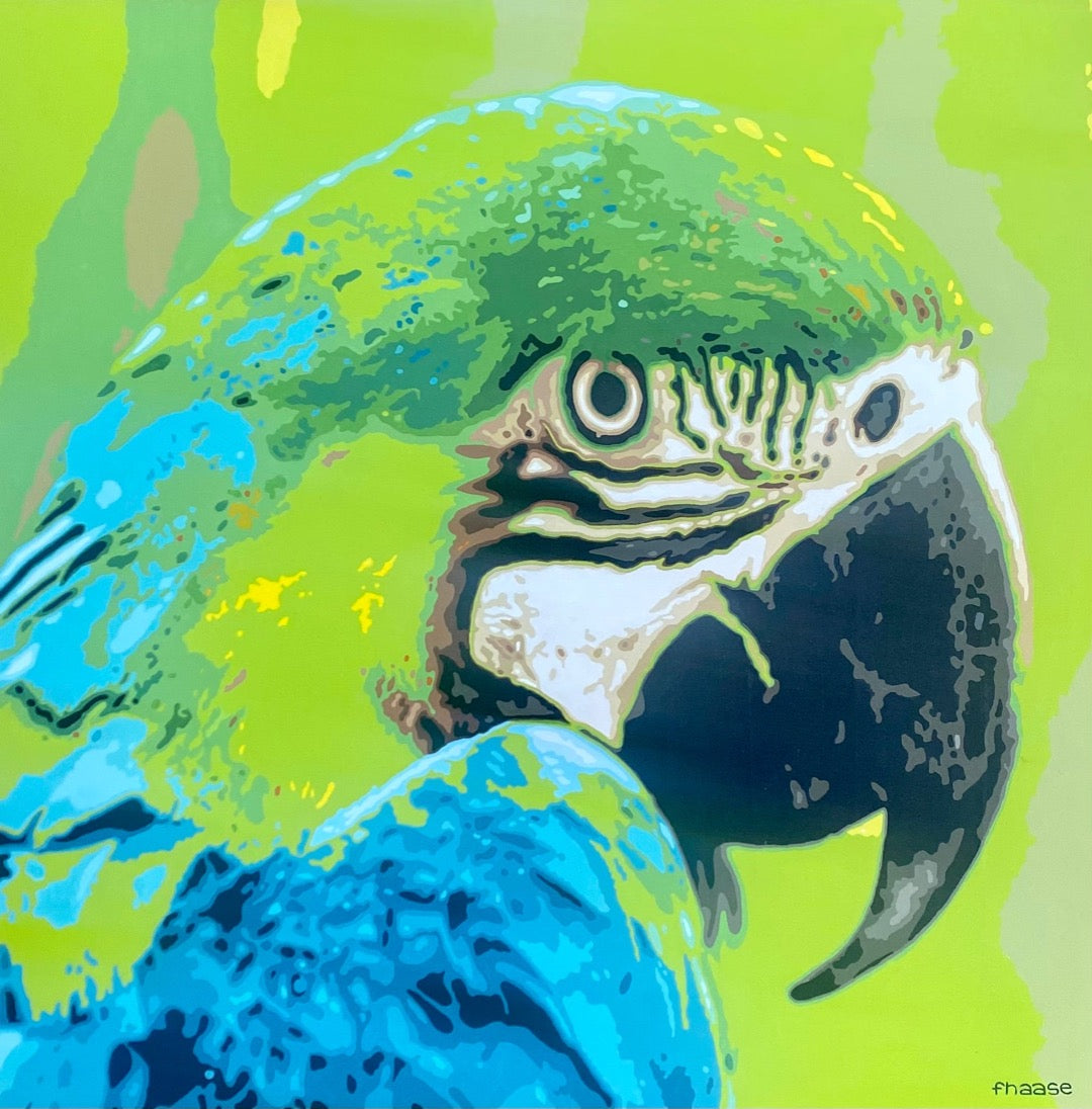 Parrot in Green