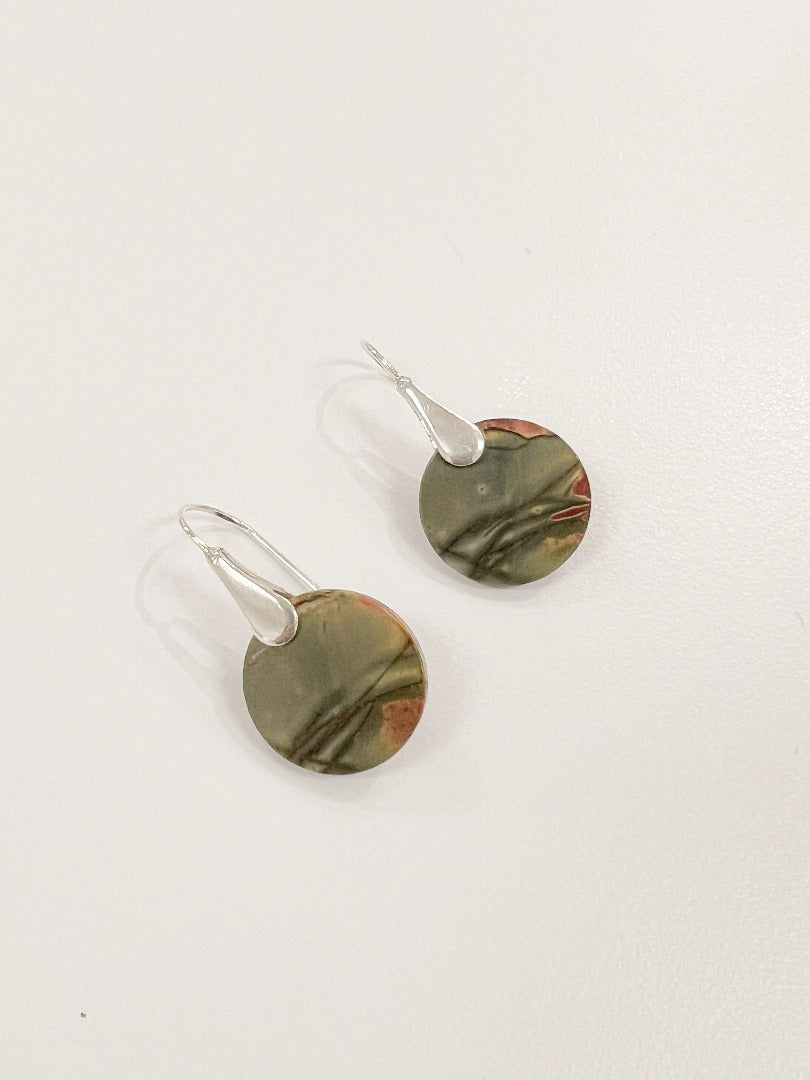 Red Creek Jasper Earrings