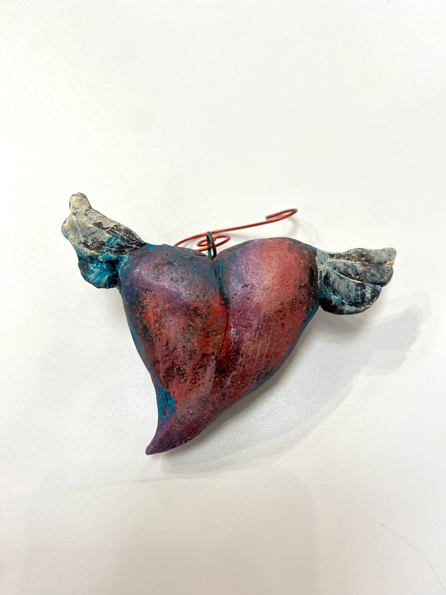 Flying Heart Ornament I