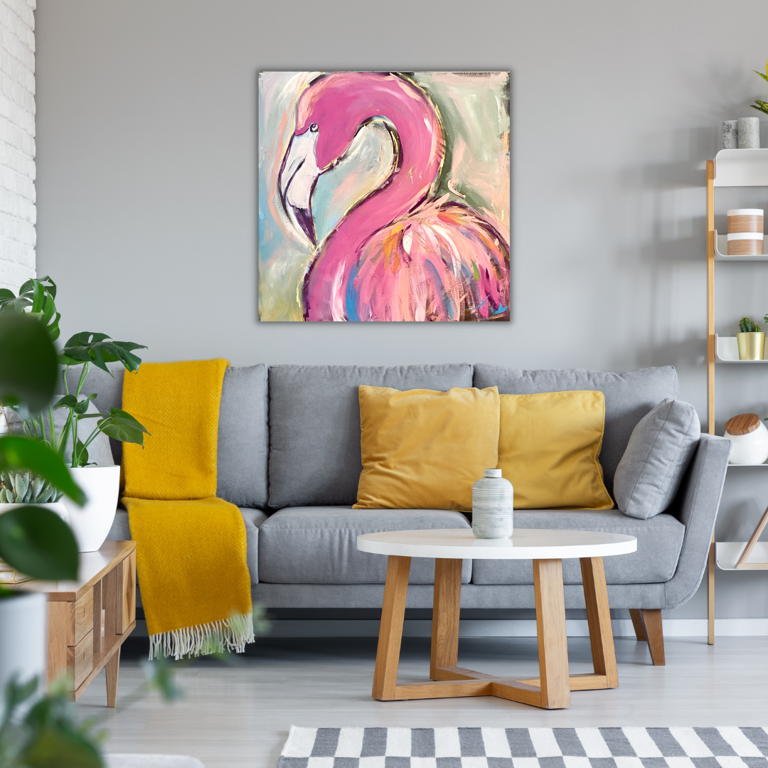 Flamingo in Pink