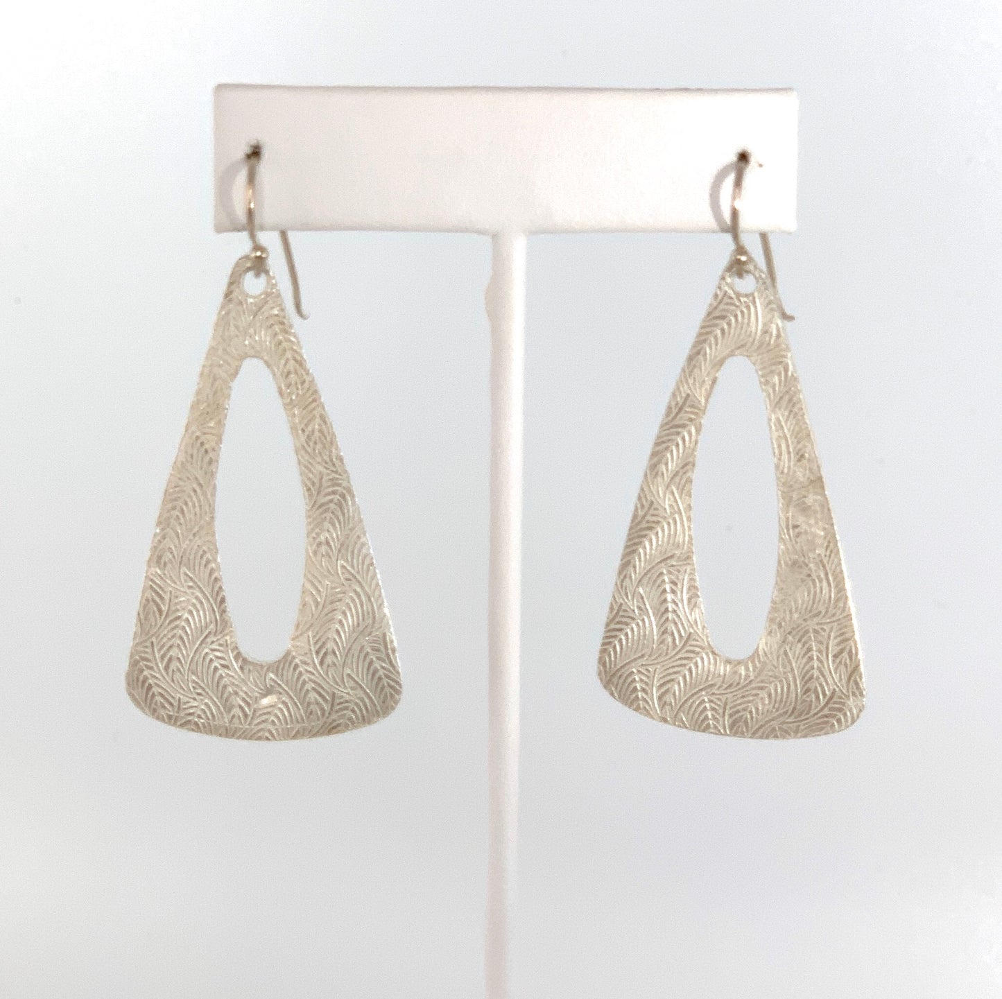 Open Triangle Earrings