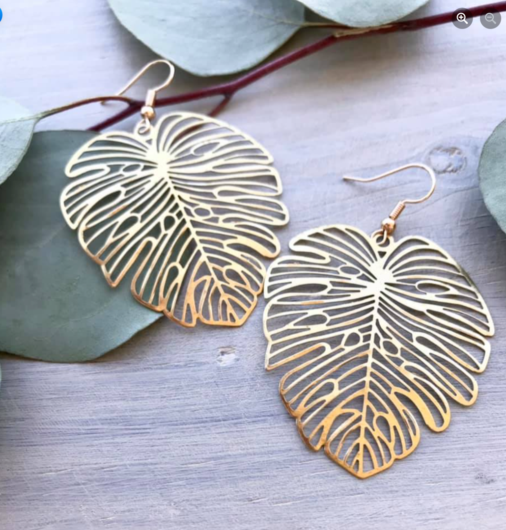 Palm Earrings